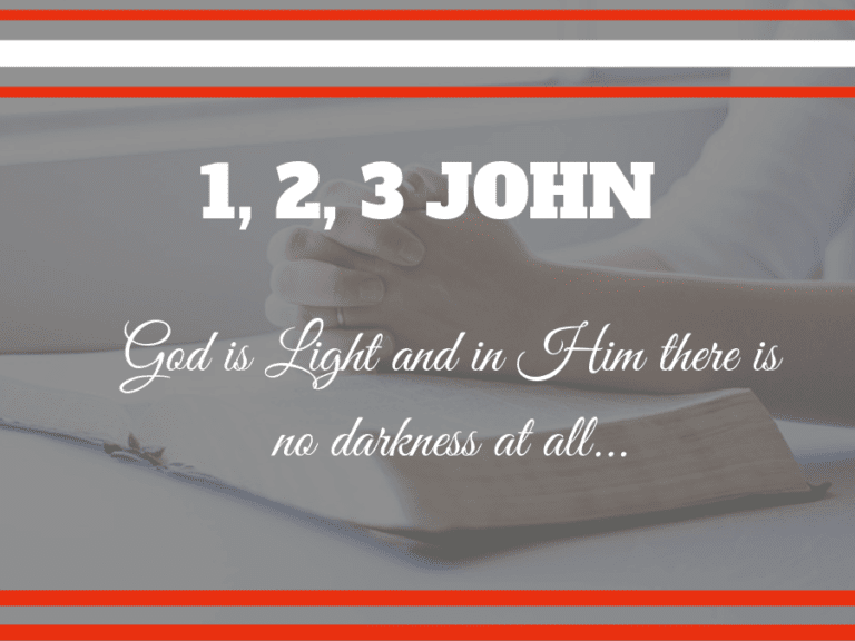 1 2 3 JOHN Believers Support One Another And Stay True To Your Beliefs 